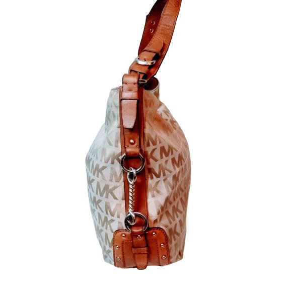 Michael Kors Canvas Shoulder Bag - Picture 3 of 9